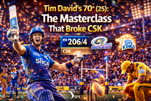 Tim David IPL 2026, Tim David vs CSK highlights