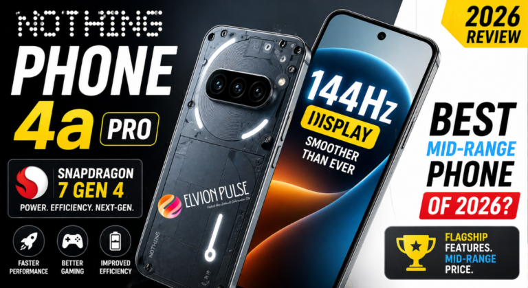 Comparing the Nothing Phone 4a Pro's Snapdragon 7 Gen 4 and 144Hz display. Is it the best mid-range phone of 2026?