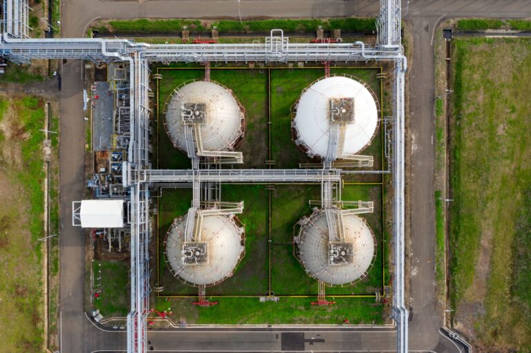 An industrial underground gas storage facility representing New Zealand energy infrastructure